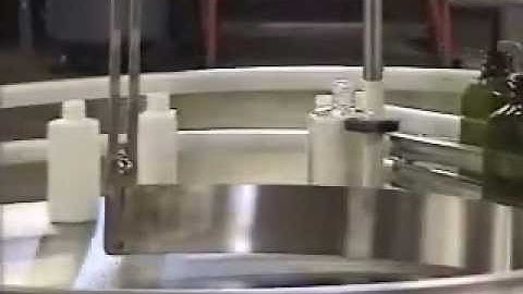 Rotary Unscrambler Bottling Equipment Demonstration