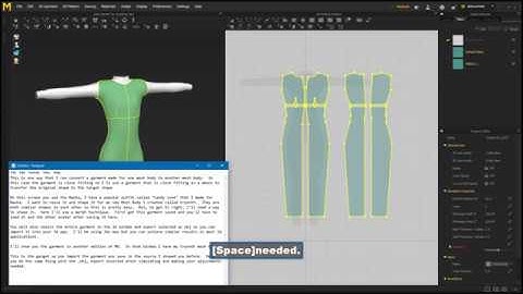 Marvelous Designer - convert garments from one mesh body to another