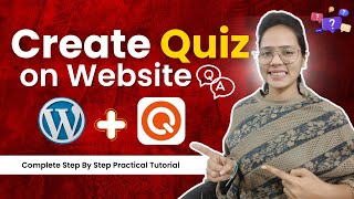 How to make Quiz Website in WordPress || How to Create a Quiz in WordPress Easily!