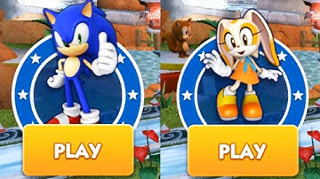 Sonic Dash - SONIC VS CREAM #1