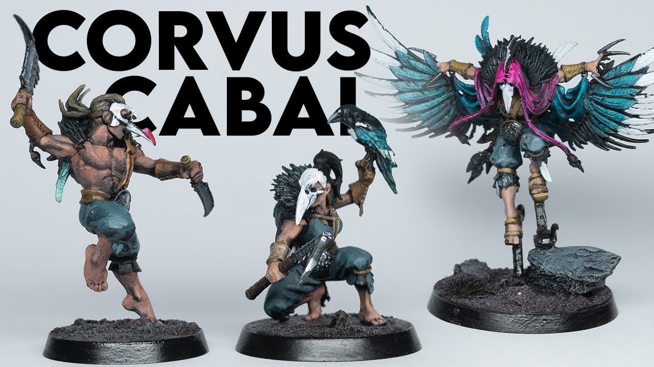 Miniature painting for beginners | Corvus Cabal