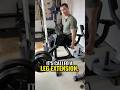 What Does the Leg Extension Actually Do?
