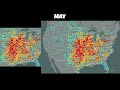 Every Tornado Each Month #tornado #noaa #nws #weather