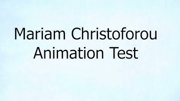 TCS Academy Animation Skills Test