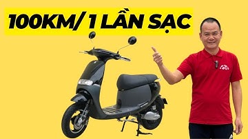 Xe Máy Điện Chạy 100km/ 1 Lần Sạc, Thời Gian Sạc Điện Bao Lâu | Xe Điện Đồng Tiến