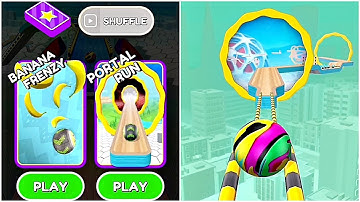Going Balls Portal Run Gameplay Walkthrough Android, iOS (Part 1)