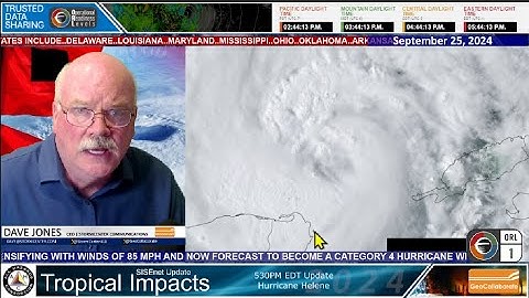 20240925 SISE Hurricane Helene 5pm ET update All Hazards Consortium