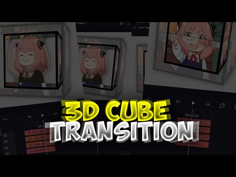 3D Cube Transition Alightmotion | Alightmotion Transition Malayalam | NKL EDITS