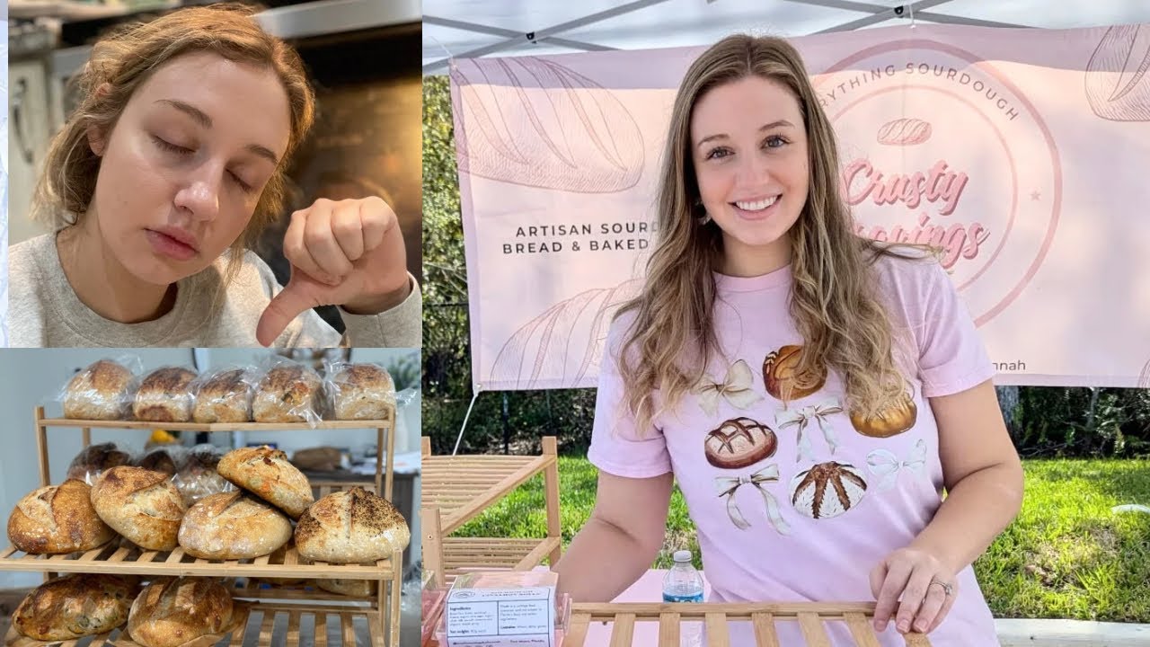 Неделя из моей жизни в качестве микропекаря на закваске // Временное приготовление + выпечка