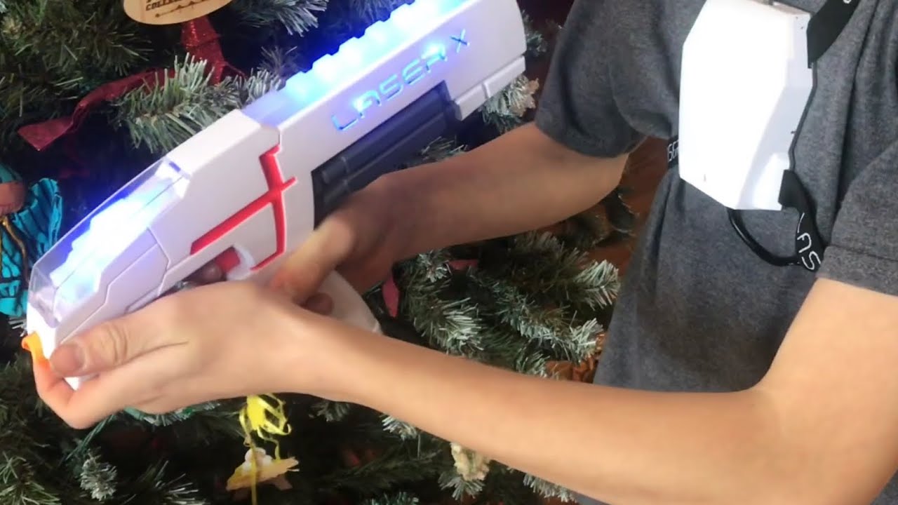 REVERSE ENGINEERING laser X (laser tag) with ARDUINO - YouTube