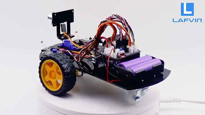 LAFVIN 2wd Smart Robot Car Chassis Kit For Arduino Uno R3 With Cd Tutorial DIY Coding Educational
