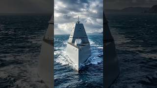 #s$4 Billion Stealth Monster – USS Zumwalt #militarytech #shorts
