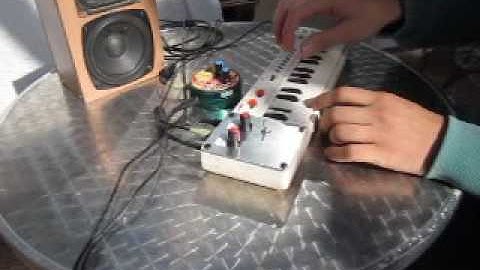 Casio PT-10 mod. Oscilator input.