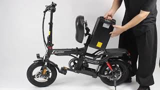 Mother's day 14 inch electric bike X7 for seniors adults Unboxing#ebike #electricbike #bicycle#GIFT