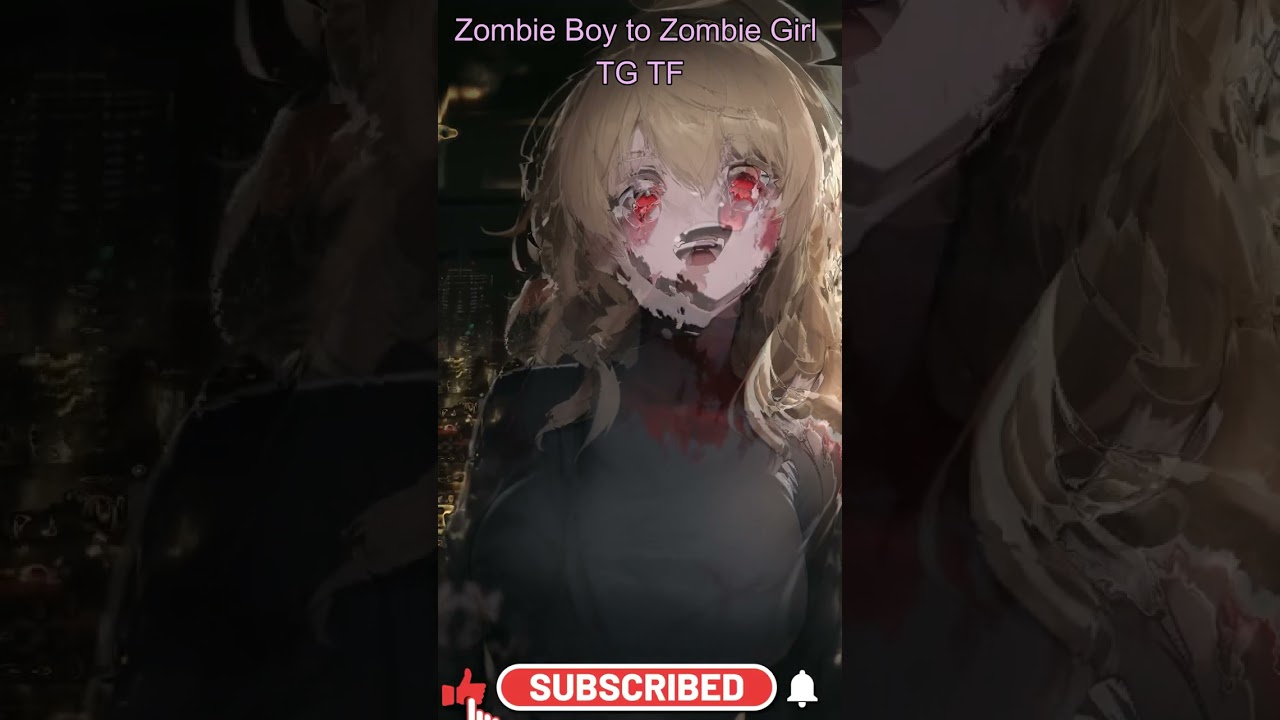 TG TF Zombie Boy became GIRL #shorts #transformation #manhwa #anime #genderbender #tg #tf #tfm #tmf