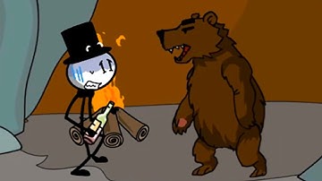 Rescue the Lover - Henry Stickman Save The Girl -NOOB Vs PRO Levels 21-25 Funny Gameplay Walkthrough