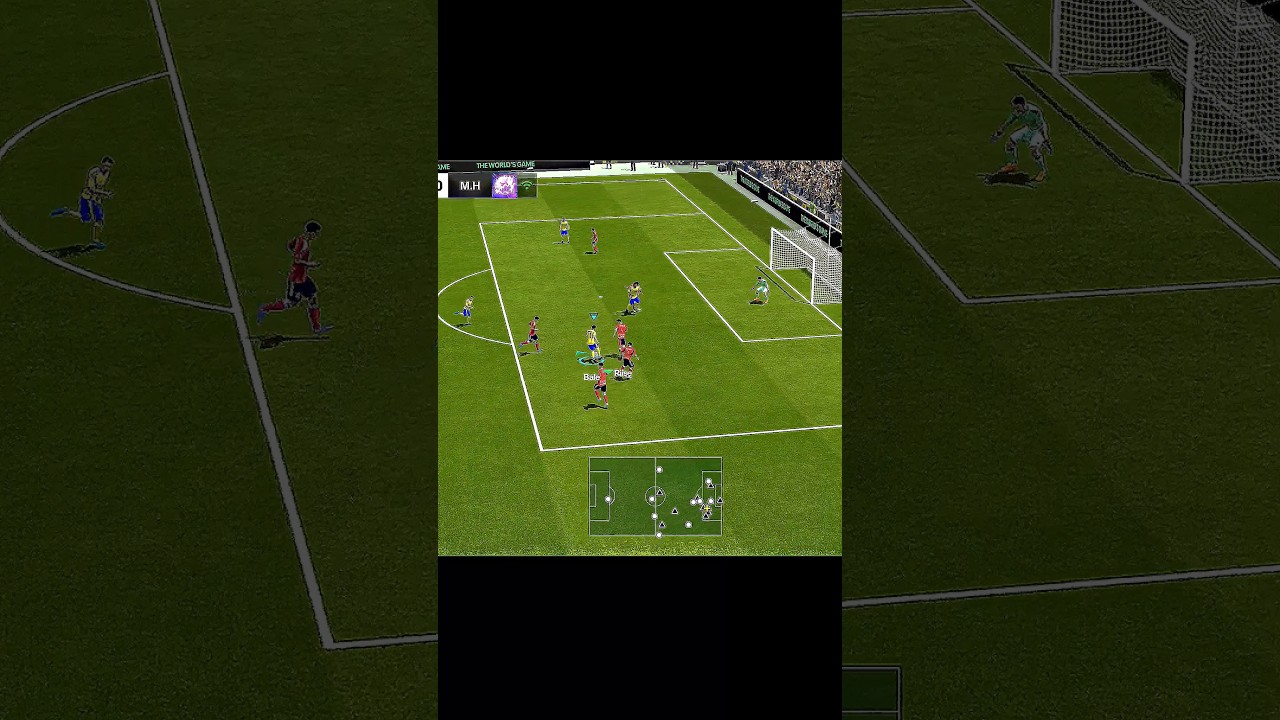 Bale dribbling fc mobile gameplay 