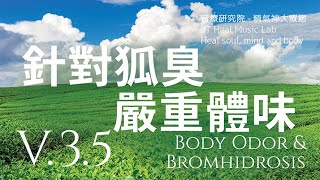 針對狐臭與嚴重體味 (Body Odor and Bromhidrosis) - 3.5版本 - 請閱讀影片使用說明 (建議使用耳機聆聽)