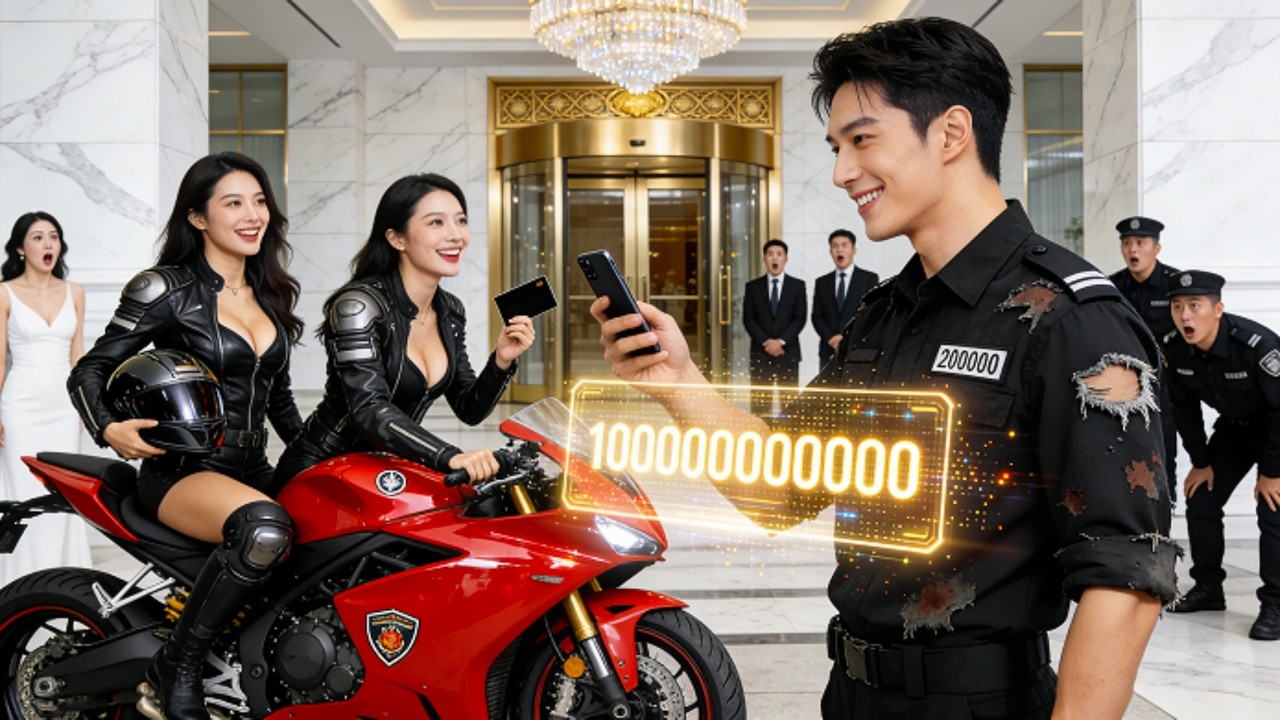 حارس متخفٍ تُرك من حبيبته… فتتدخل أختاه وتمنحانه بطاقة سوداء وتحولان له 100 مليون!