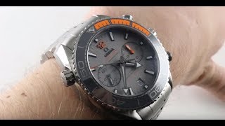 Omega Planet Ocean Chronograph (TITANIUM) 215.90.46.51.99.001 Luxury Watch Review screenshot 3