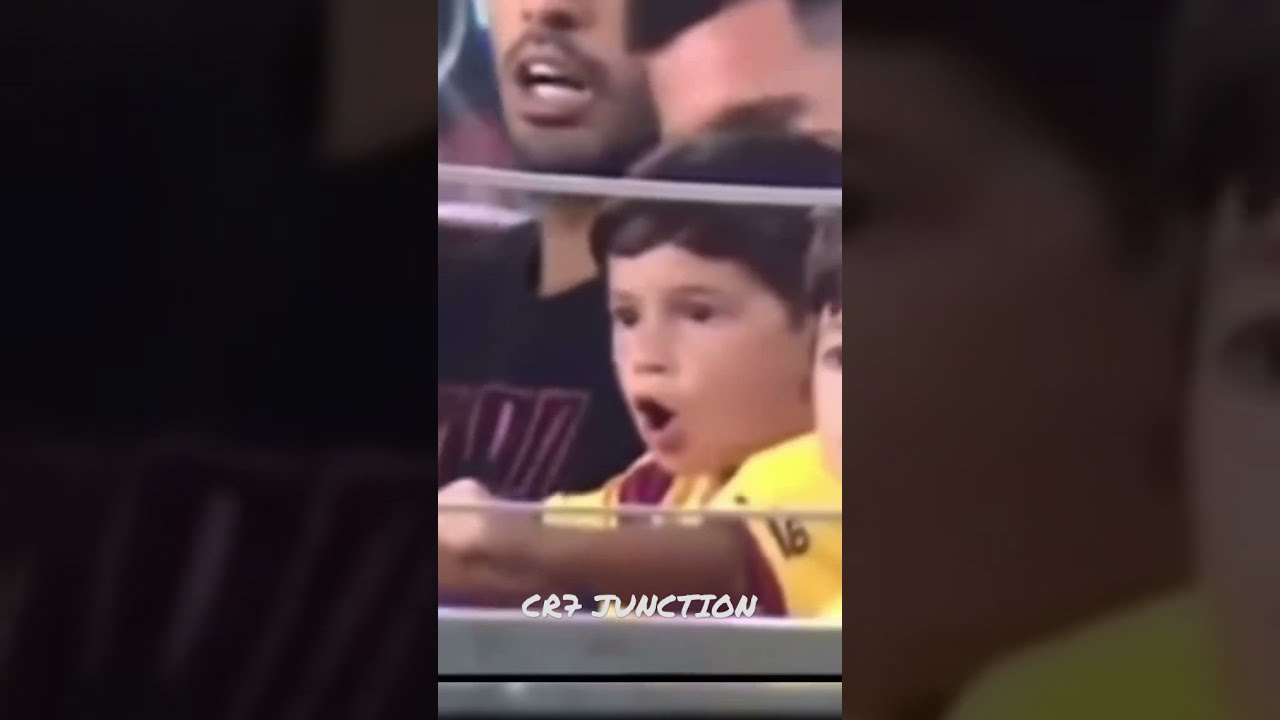Messi S Son Celebrates Goal Against Barcelona 