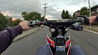This 190cc Pit Bike is an Absolute MONSTER! | POV Street Ride