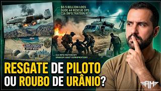 RESGATE OU FACHADA: O MAIOR ROUBO DE URÂNIO DO SÉCULO DISFARÇADO DE RESGATE HEROICO?