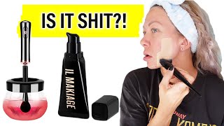 IL MAKIAGE- next gen full coverage foundation + amazon makeup brush cleaner | EP. #06