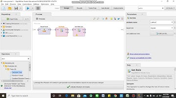 Tutorial Klasifikasi Decision Tree menggunakan RapidMiner