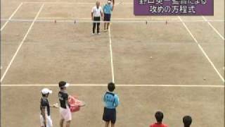 ソフトテニスの練習法・指導法DVD | -2SAEで全国へ- 野口英一監督
