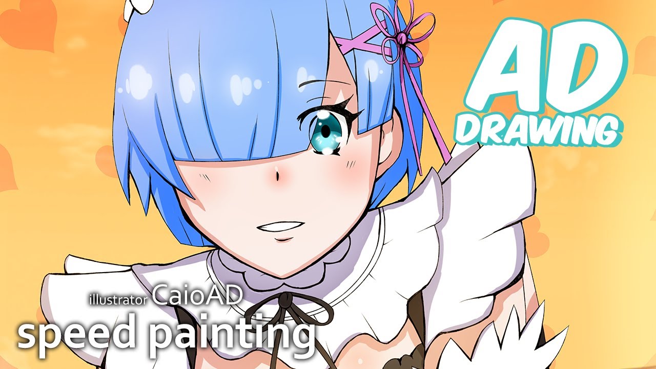 Speed Drawing - Rem, Re:Zero