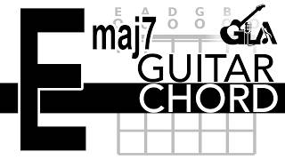 Emaj7 Guitar Chord Chart 10-Min Workout For Beginners Waudio Guitaranon