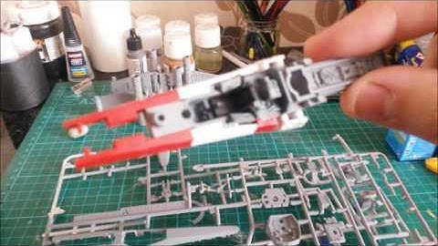Bandai 1/72 X-Wing Part 1