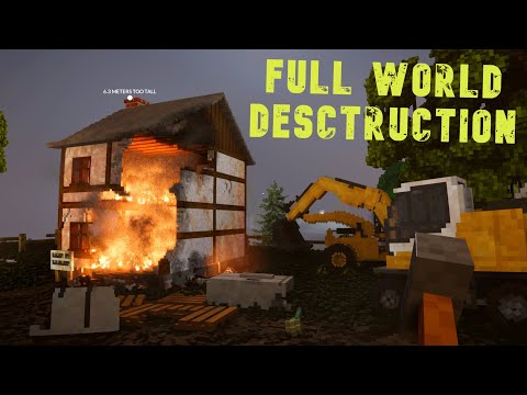Like BeamNG.drive? In this game you can destroy ANYTHING!