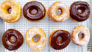 How to make dhaba style Mango Donut Cake With Chocolate Glaze easily