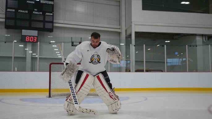 How to play the puck behind the net on your strong side as a goalie ? Storm  Phaneuf 