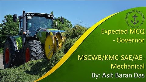 KMC- SAE Mechanical most expected question Governor