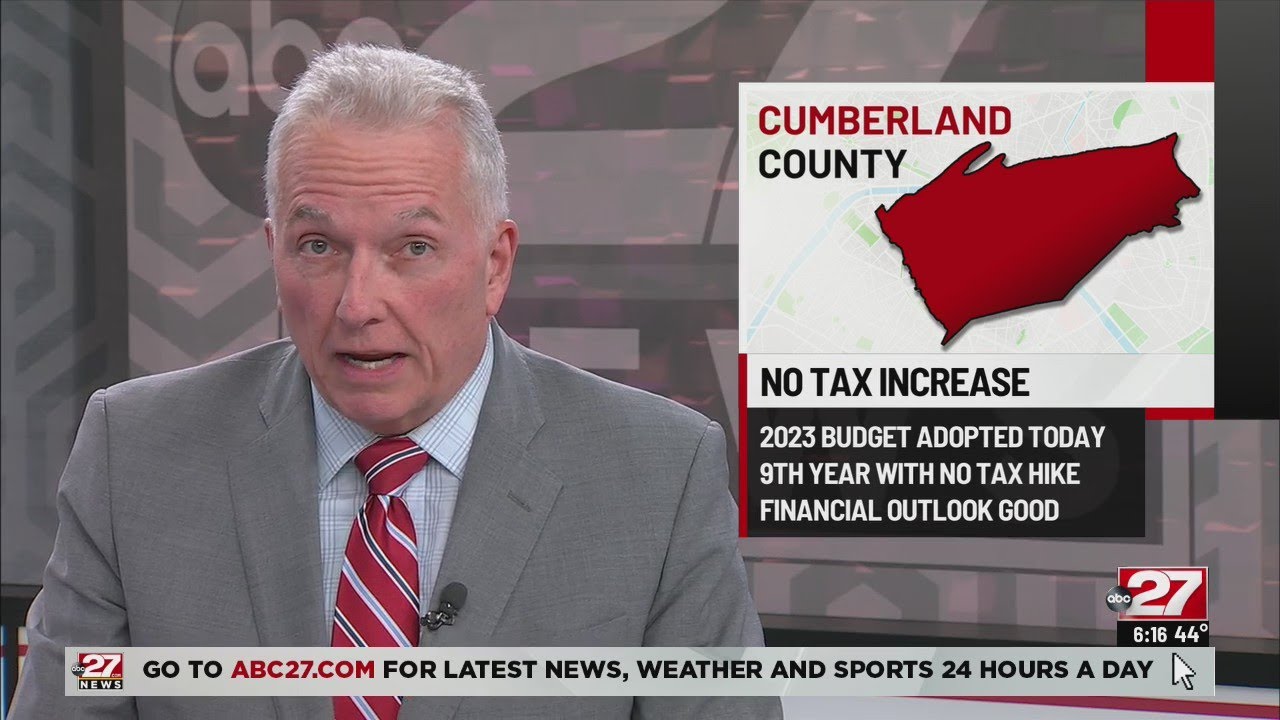 Cumberland County announces no tax increase for 2023 YouTube