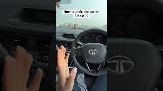 How to pick the car on Slope ?? #shorts #carcare #carmaintenance #cartips #tipsandtricks