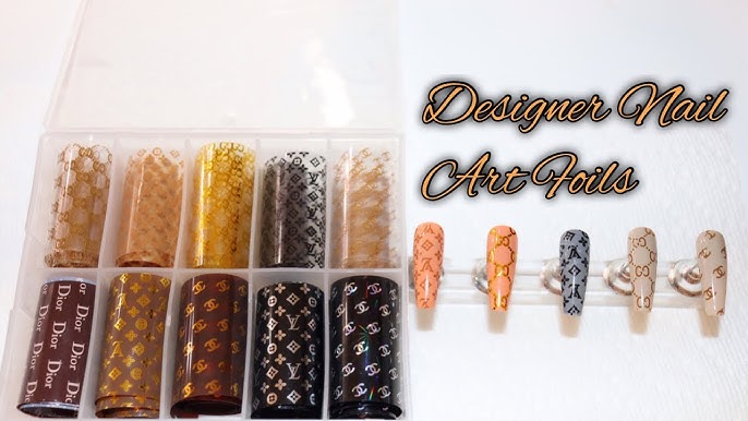 Louis Vuitton nail stickers