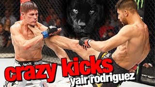 Yair Rodriguez All Crazy Kicks in MMA