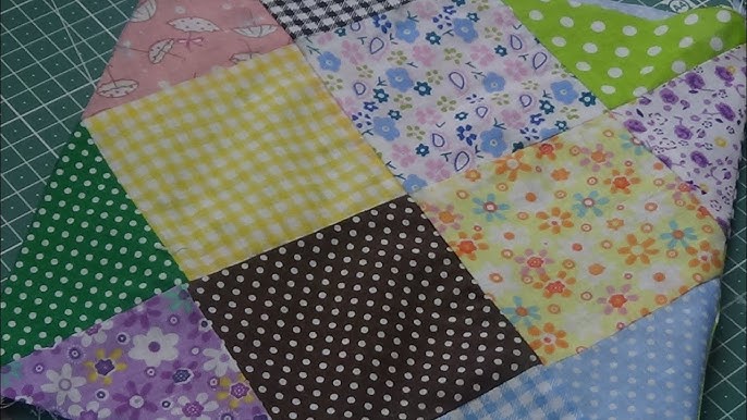 Patchwork Básico para principiantes con retales de tela 