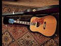 2012 Gibson Custom Shop 1960's Hummingbird Adjustable Saddle Natural w/ OHSC, LR Baggs M1
