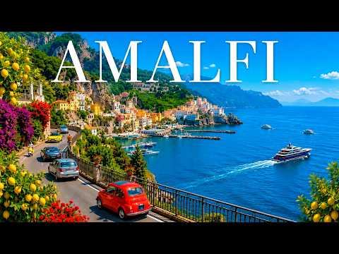 Amalfi Coast 4K Drone Footage | Italy’s Most Beautiful Coastal Drive & Luxury Sea Views