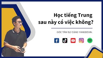 Mình cũng đã từng Hoang mang không biết Học Tiếng Trung sau này có Việc Làm không?! // Yangdexin.