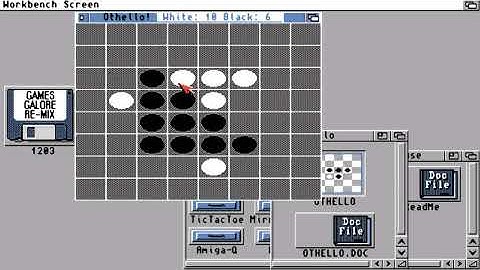 AMIGA OTHELLO OTHELO REVERSI Matthew Bellew Scott Roy PD Public Disks Games Galore 03 S RANDOM MUSIC
