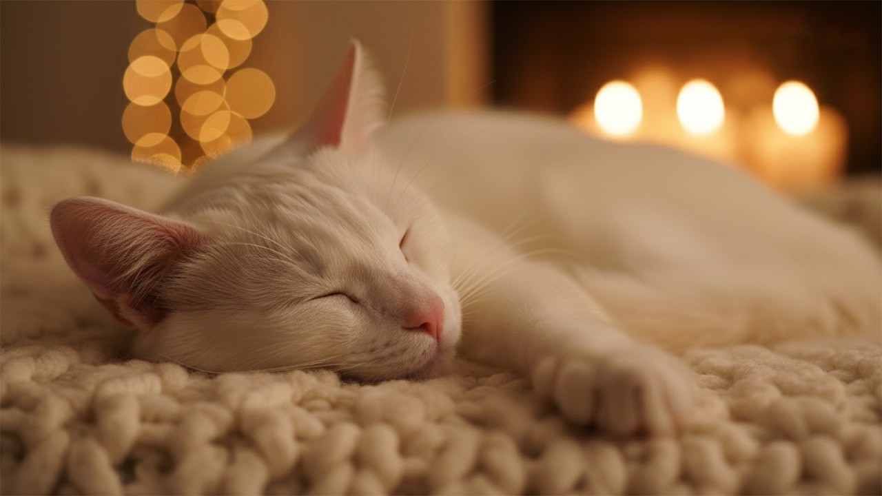 Успокаивающая музыка для кошек, страдающих от тревожности 🐾 Успокаивающие звуки для исцеления 🎵