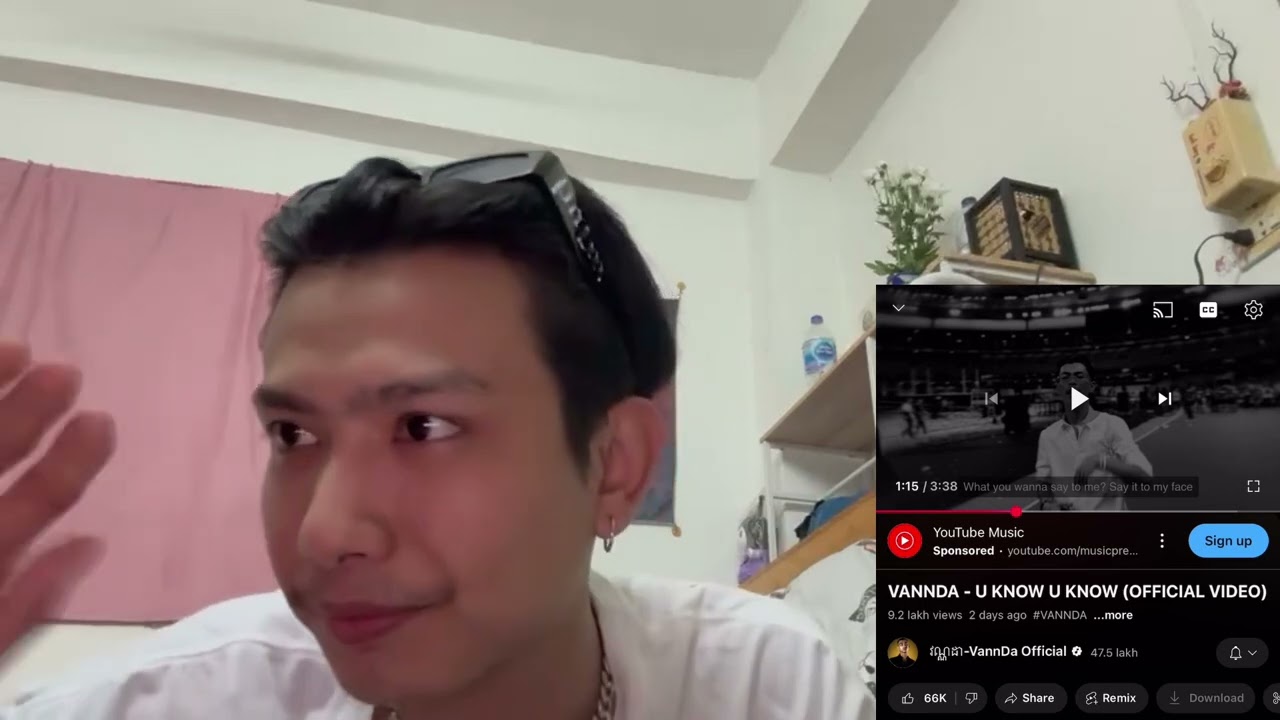 KING VANDA STARTS  U KNOW U KNOW !!! ! VANNDA - U KNOW U KNOW (OFFICIALVISUALIZER) (REACTION!!!)