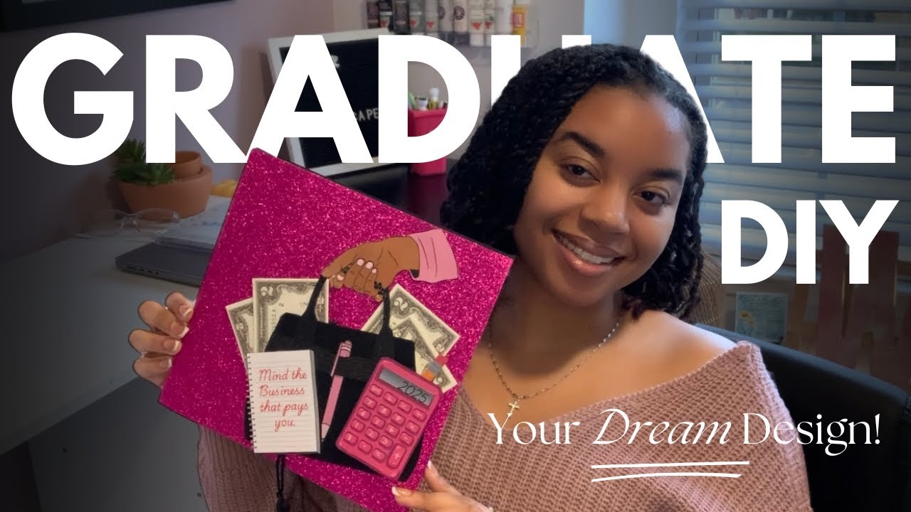 Grad Cap Glow-Up! 🎓✨ DIY Your Dream Design!