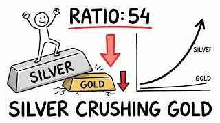 Gold/Silver Ratio CRASHES to 54: Silver Is Silently CRUSHING Gold 🔥